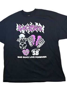NWOT Sad Boyz T-shirt Men’s 2xl